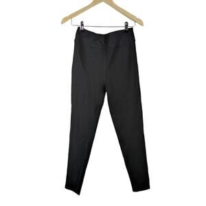 By Egreis Black Knit Leggings Medium Stretchy Workwear Capsule Wardrobe Pants